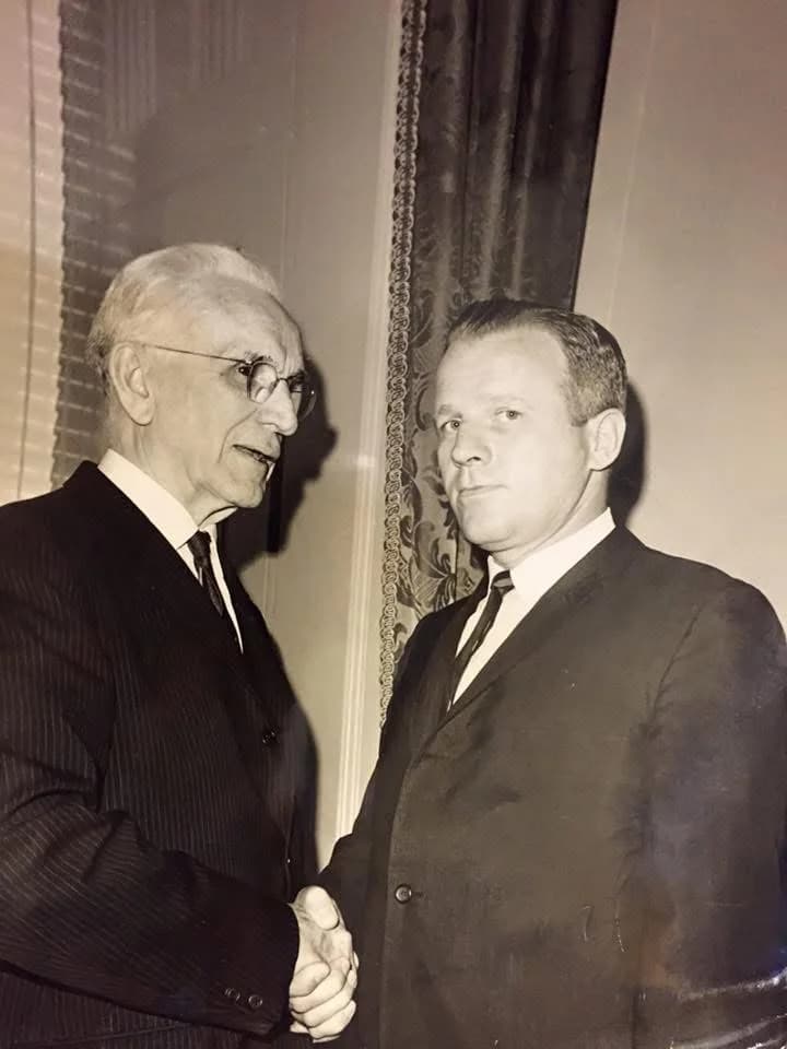 Rep. John J. Long with Speaker of the House John W. McCormack