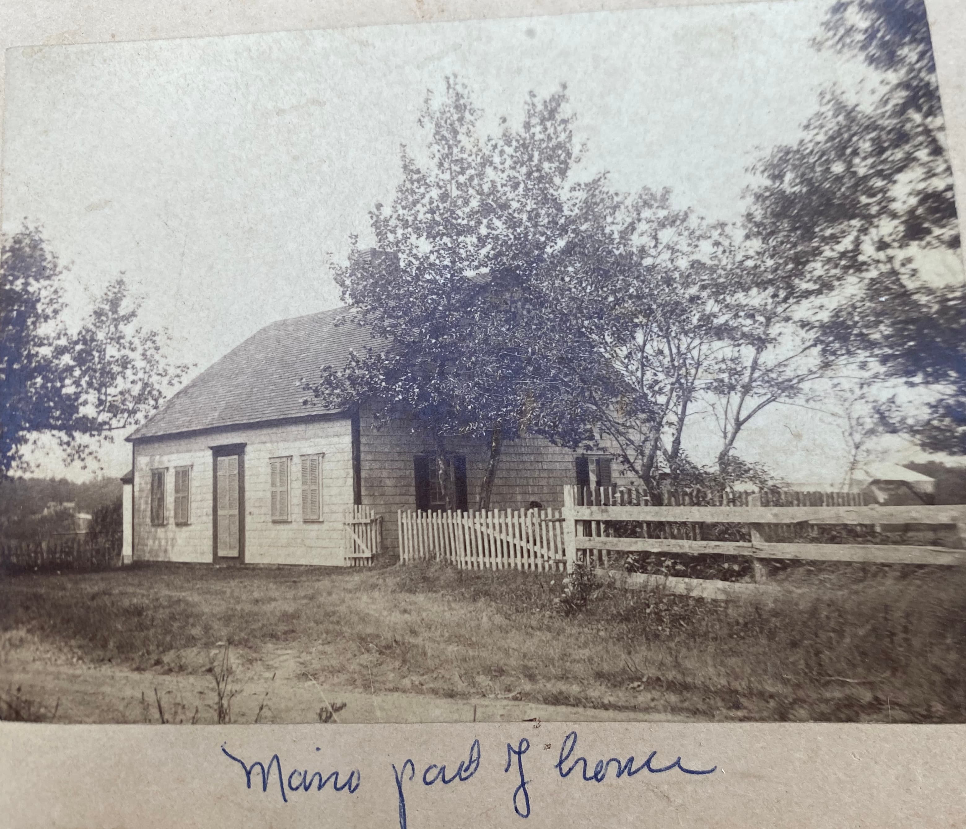 Waquoit homestead, main house