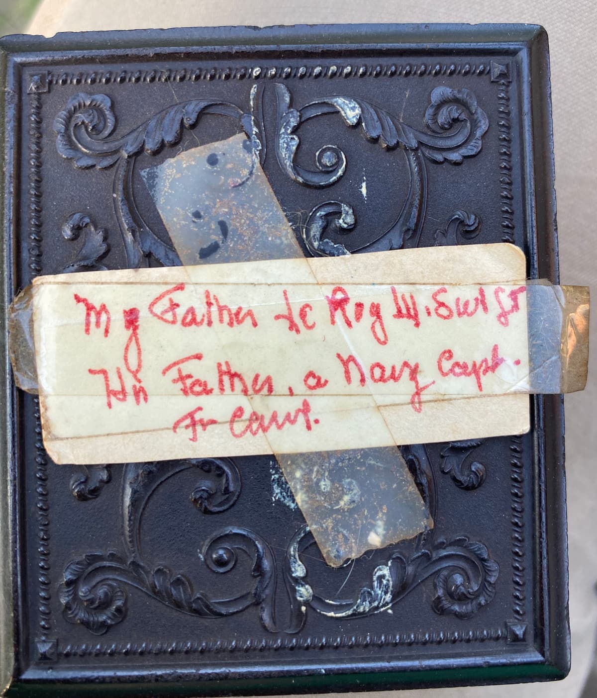 Civil War case label